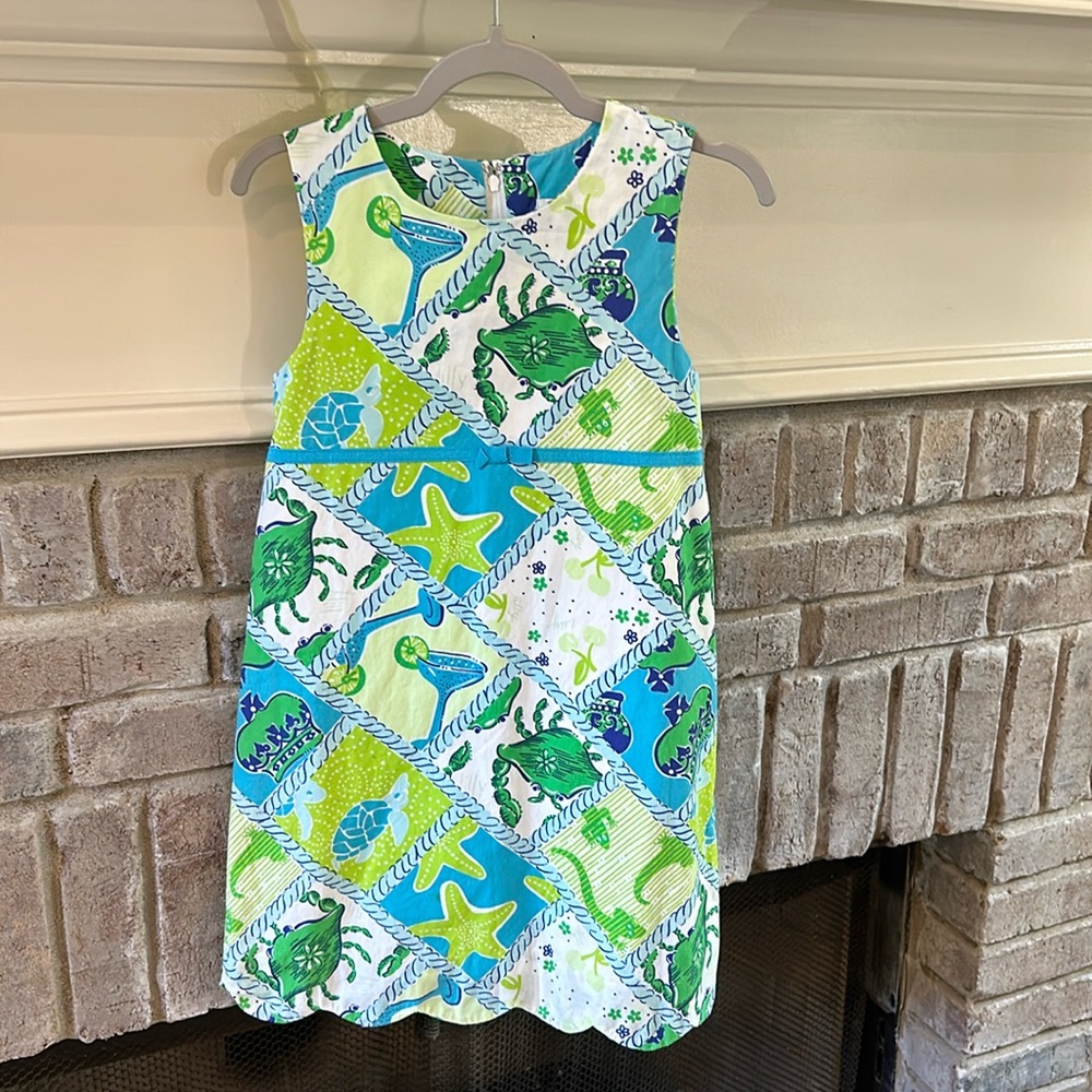 Vintage Lilly Pulitzer girls dress 6X